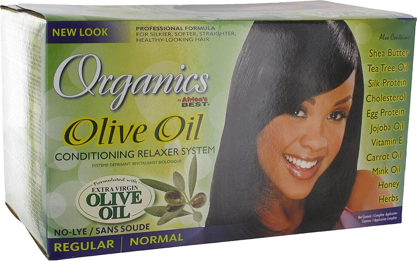 Africa's Best Organics Olive Oil Relaxer Kit Regular