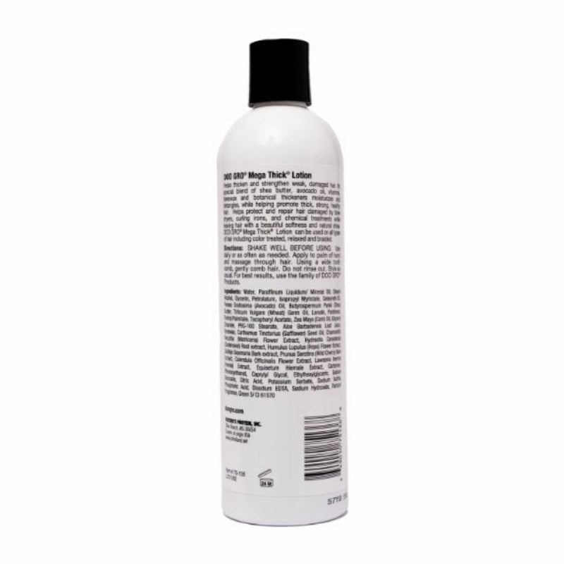Hair thickening leave-in conditioner for growth and strength by Doo Gro