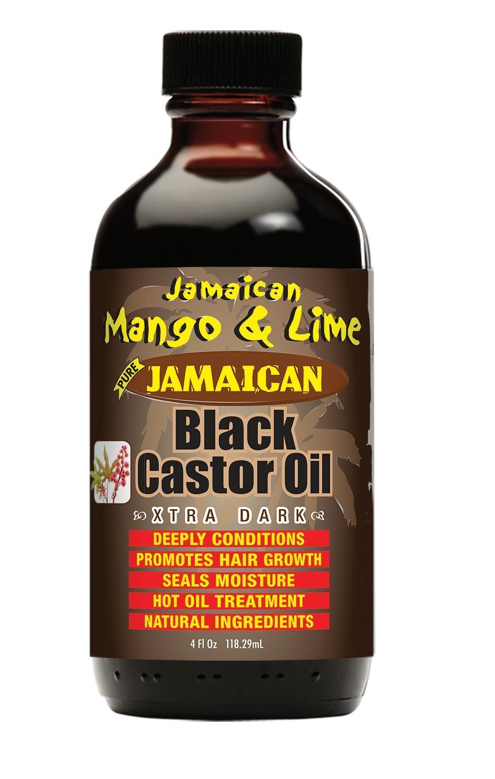 Jamaican Mango Lime Black Castor Oil Extra Dark 4oz
