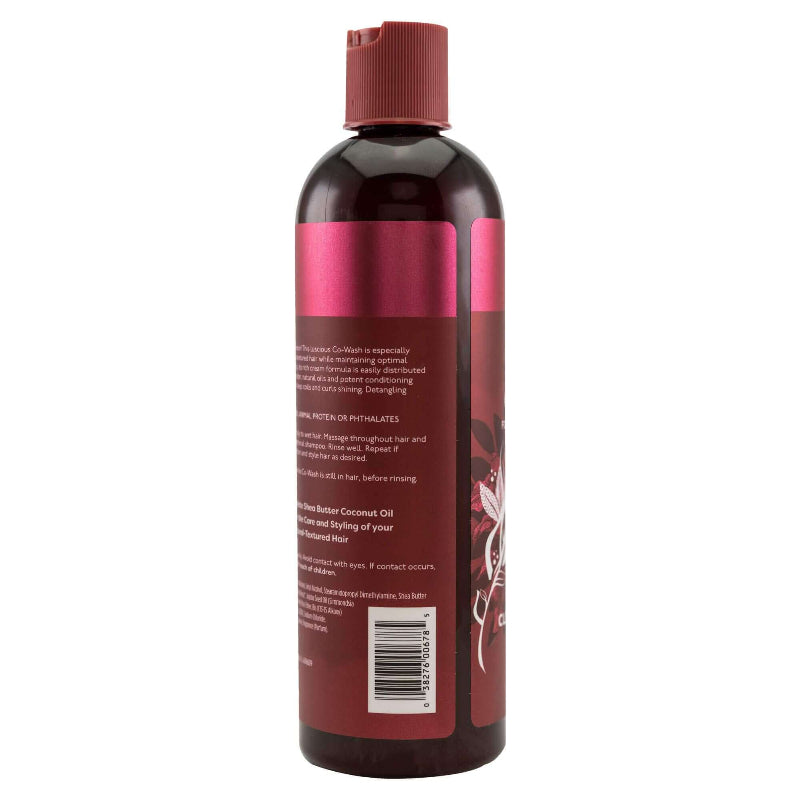 Sulfate-free co-wash conditioner for natural, curly, and textured hair – Luster's Pink 12oz Shea Butter Coconut Oil formula