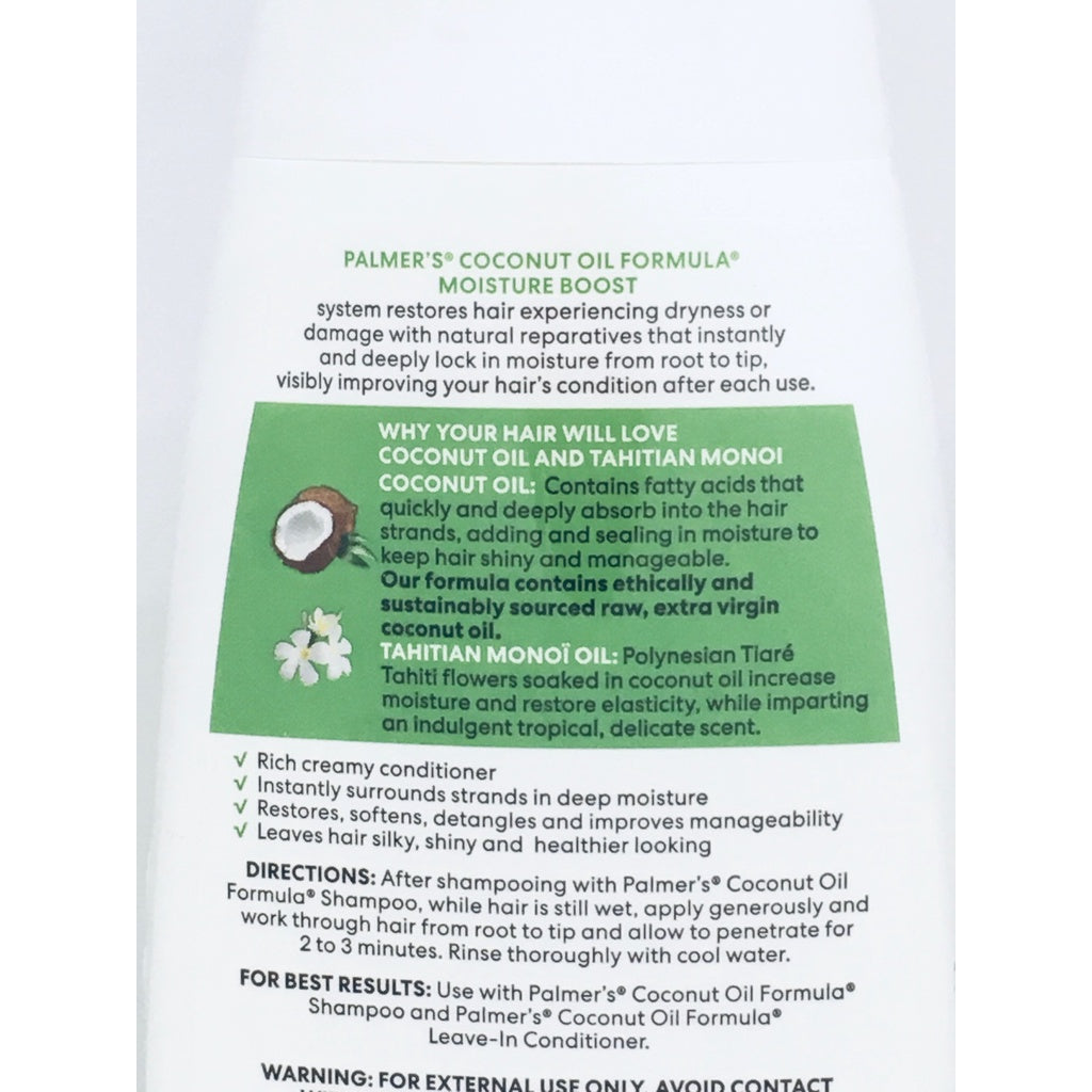 Palmer's Coconut Oil Formula Moisture Boost Conditioner 400ml