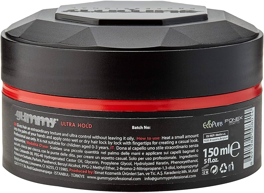 Gummy Ultra Hold Haargel Wax 150ml
