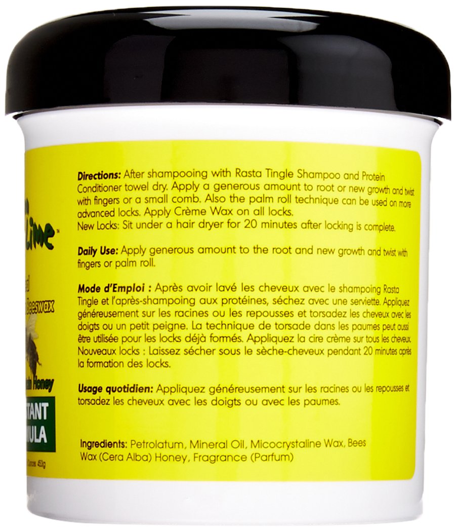 Jamaican Mango & Lime Locking Crème Wax 16oz jar for dreadlock