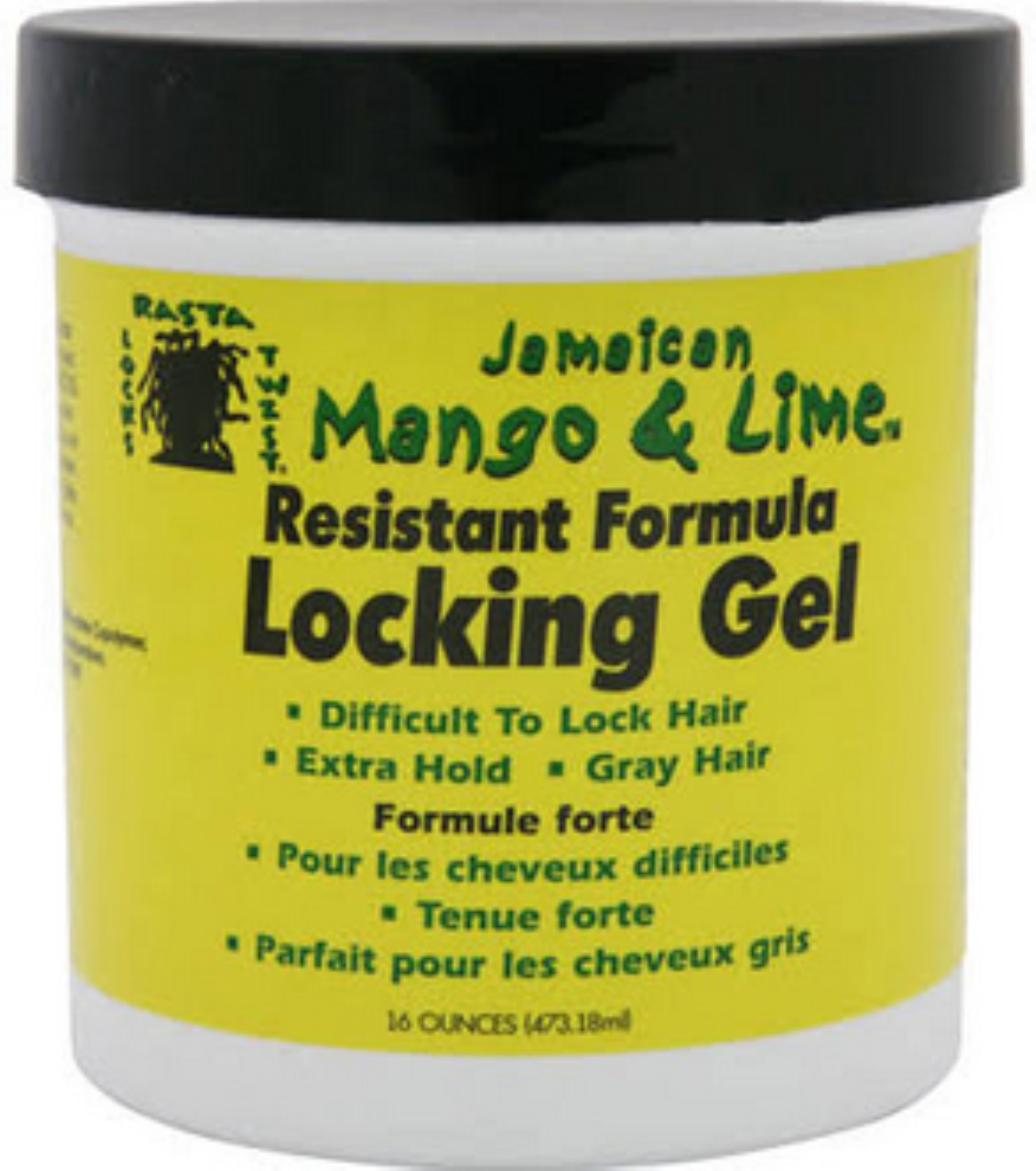 Jamaican Mango & Lime Locking Gel Resistant Formula 16oz jar