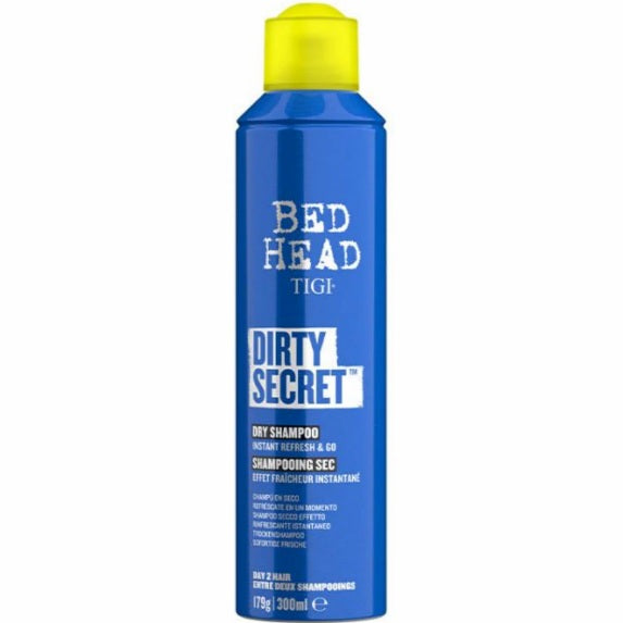 TIGI Bed Head Dirty Secret Dry Shampoo 300ml, oil-absorbing dry shampoo for fresh hair