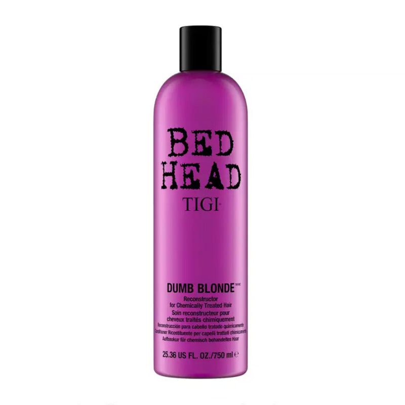 How TIGI Bed Head Dumb Blonde Reconstructor 750ml Repairs and Revives Blonde Hair!!