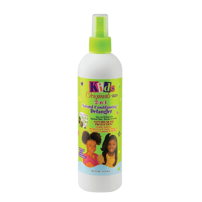 Afrika's beste biologische 2-in-1 conditioner voor kinderen, ontklitmiddel, 340 g