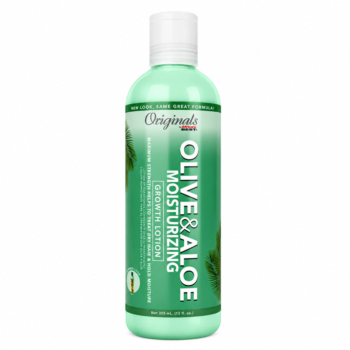 Africa's Best Organic Olive Oil Moisturizing Growth Lotion 12oz