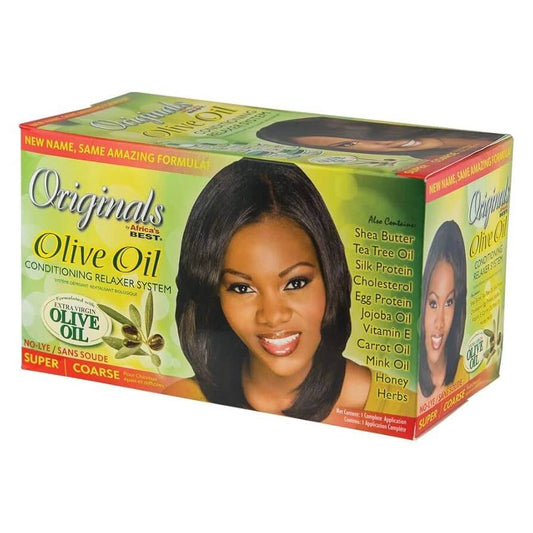 Africa's Best Organics Olive Oil Relaxer Kit Super