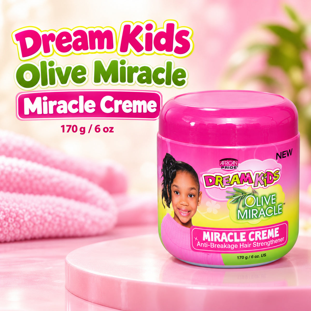 African Pride Dream Kids Olive Miracle Creme 6oz