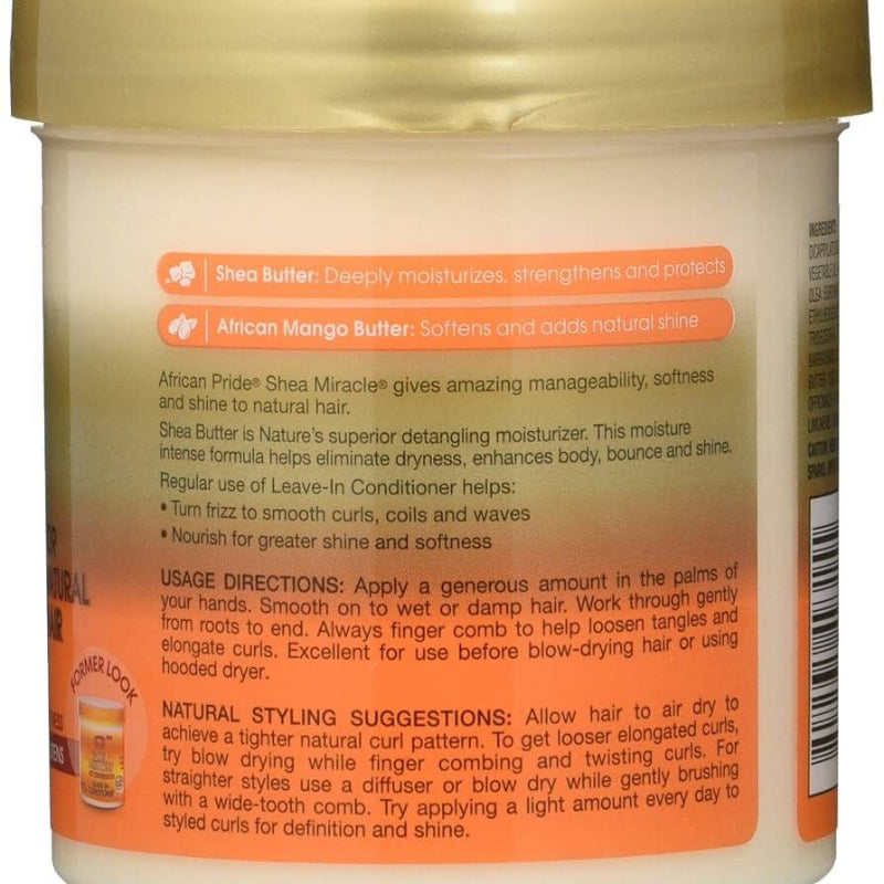 Back of a hair care product container with text and branding