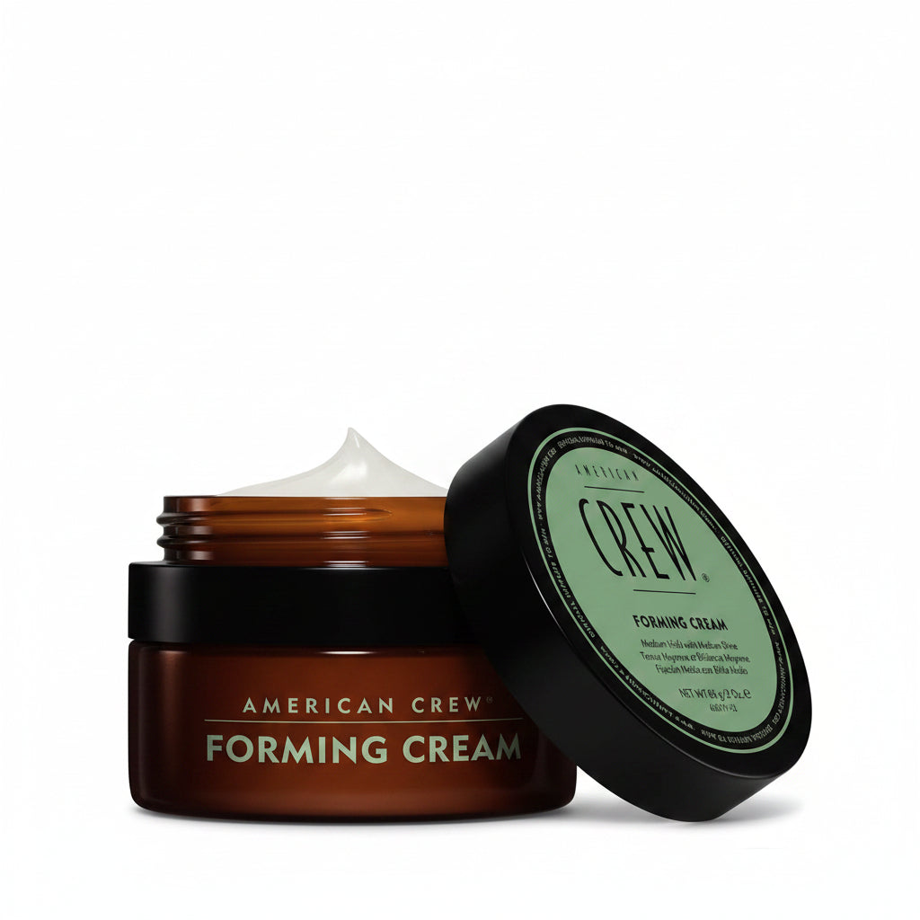 American Crew Forming Cream jar on a white background