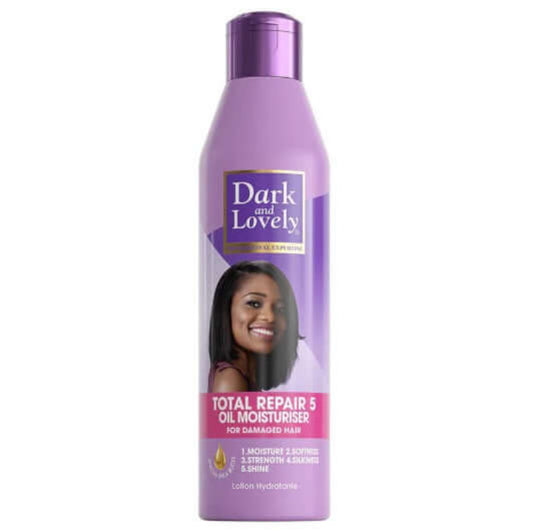 Dark & Lovely Total Repair 5 Oil Moisturizer 250ml for damaged, dry hair repair