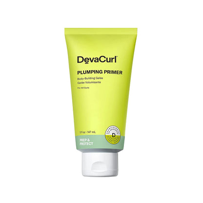 DevaCurl Plumping Primer 5oz Volumizing Hair Gelée for curly hair styling