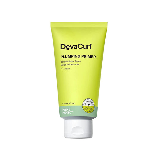 DevaCurl Plumping Primer 5oz Volumizing Hair Gelée for curly hair styling