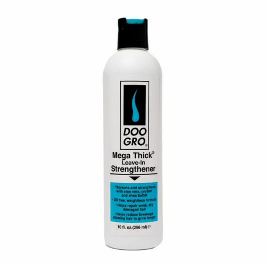 Doo Gro Mega Thick Leave-In Gro Strengthener 10oz front label bottle
