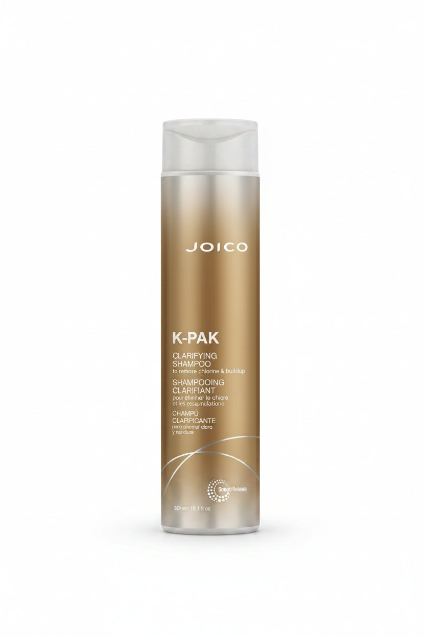 Joico K-PAK clarifying shampoo bottle on a white background