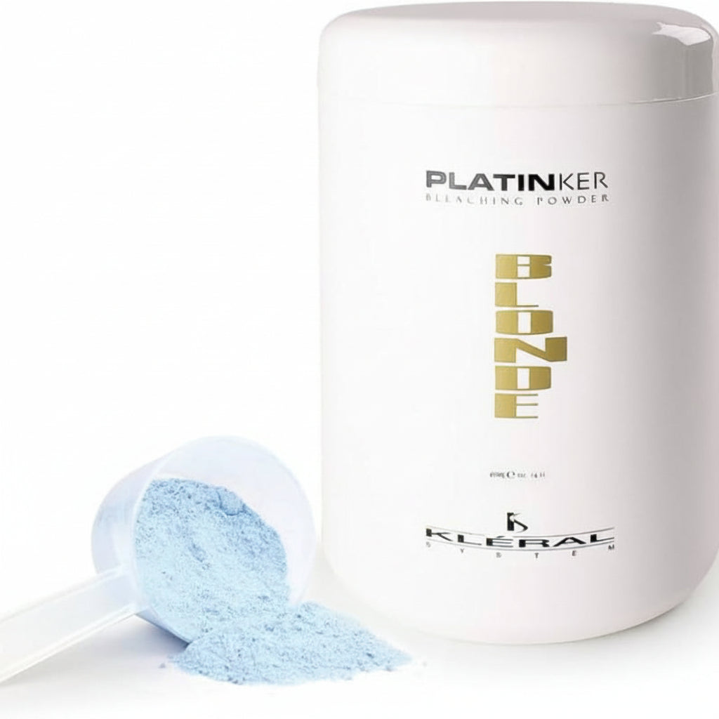 Salon quality blue bleaching powder for hair coloring