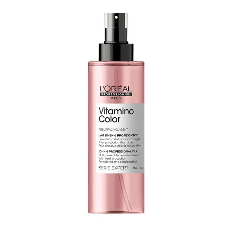 L'Oreal Vitamino Color hair care product on a white background