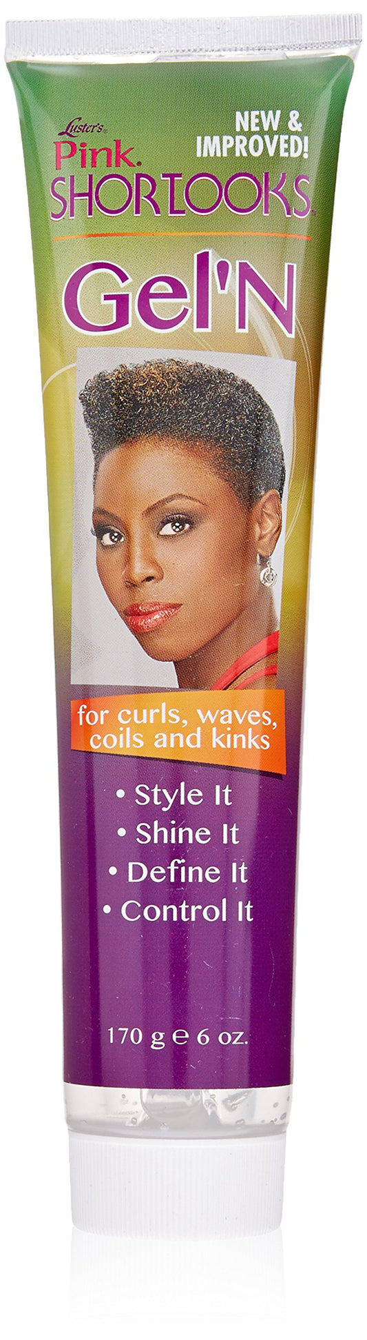 Luster's Gel’n 170g for waves, curls, and short hairstyles