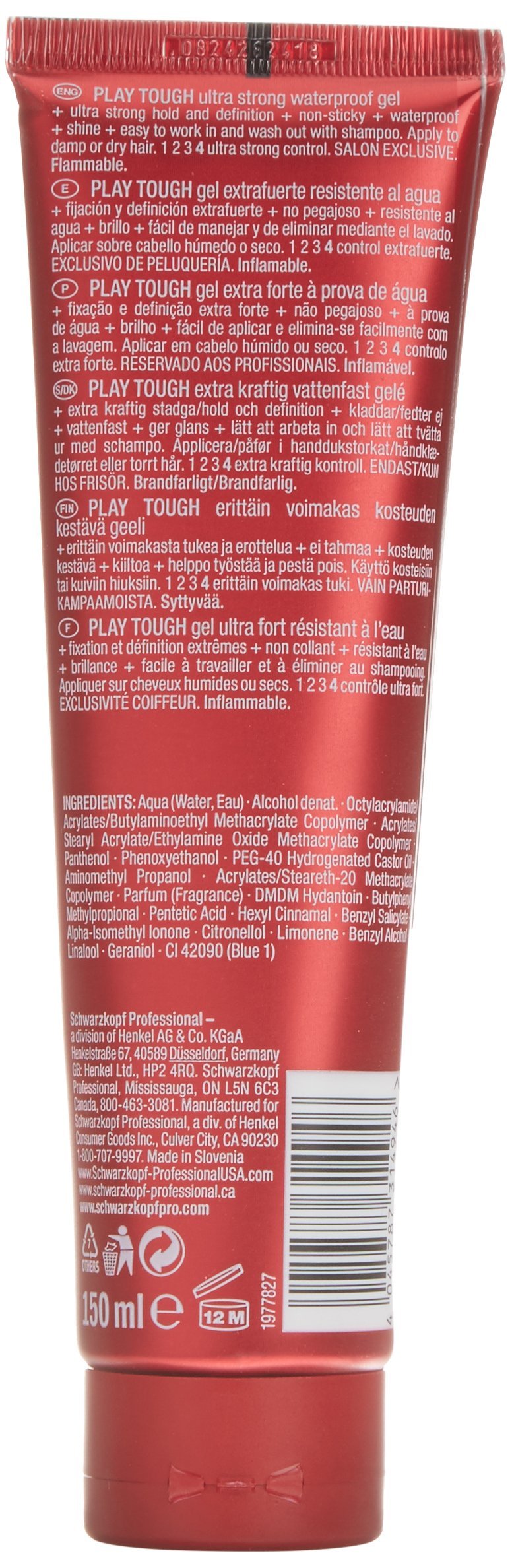 Schwarzkopf OSiS+ G.Force Extreme Hold Gel 150ml