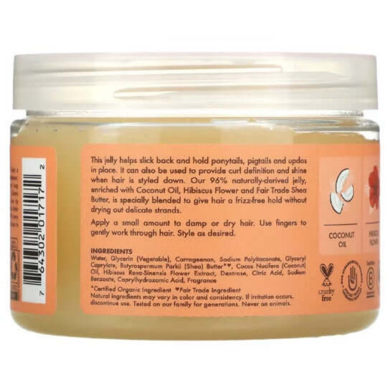 12oz Shea Moisture Kids Styling Jelly with coconut and hibiscus for frizz control