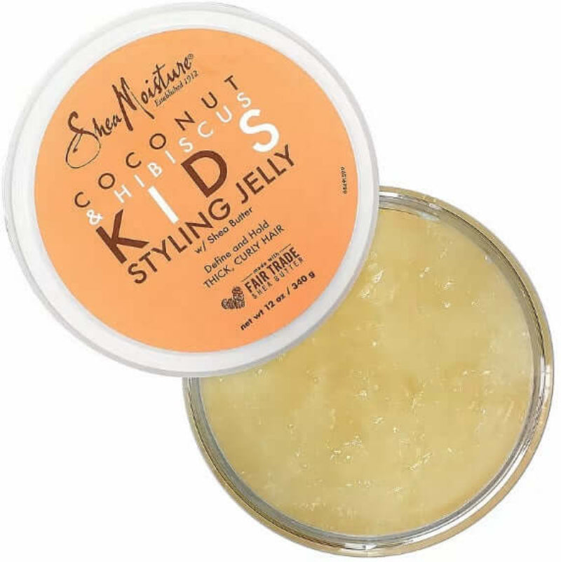 Shea Moisture Kids Hair Styling Jelly 12oz nourishes, protects, and defines hair
