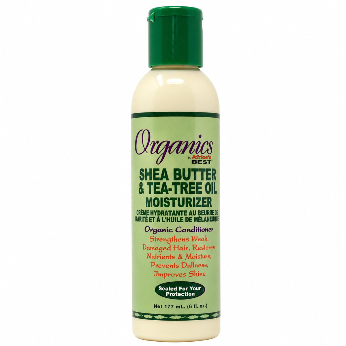 Africa's Best Organics Shea Butter Tea Tree Oil Moisturizer 6oz
