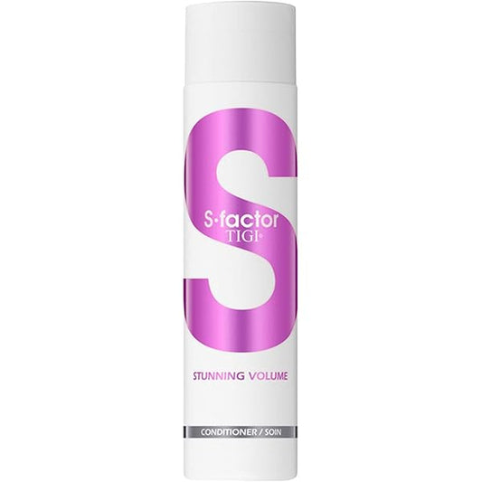 TIGI S Factor Stunning Volume Conditioner 250ml bottle