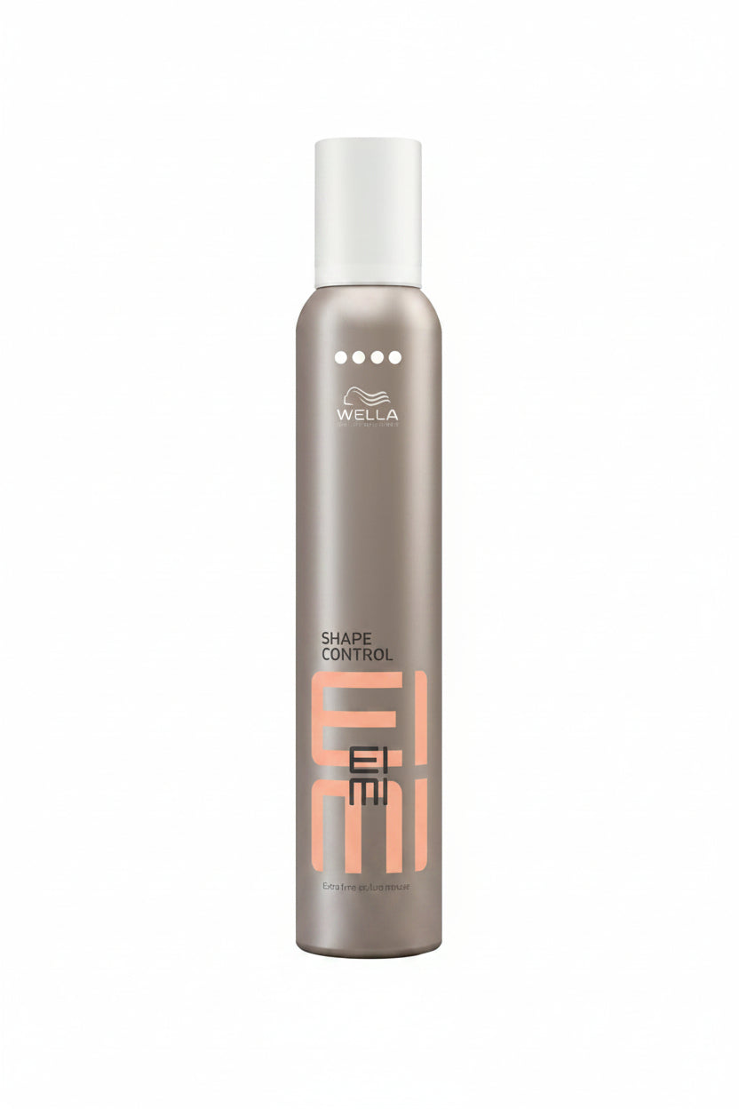Wella EIMI Shape Control hair product bottle on a white background