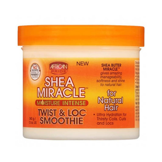 Smoothie pour boucles Twist Locs au Shea Miracle d'African Pride, 340 g