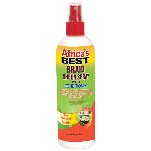 Africa's Best Braid Sheen Spray 12oz