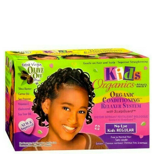 Africa's Best Organics Kids No-Lye Relaxer Kit Regular