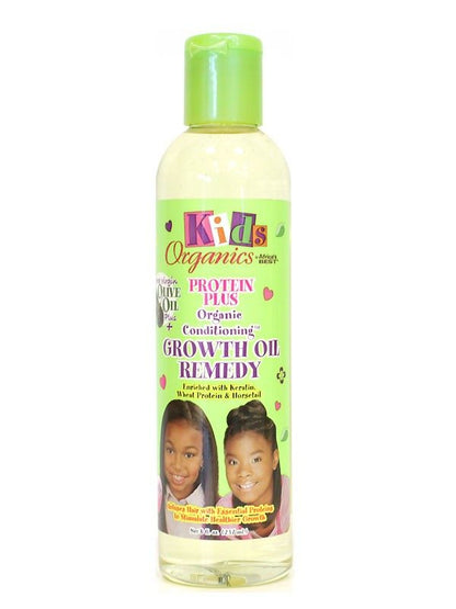 Africa's Best Organic Kids Protein Plus Growth Oil Remedy 8oz