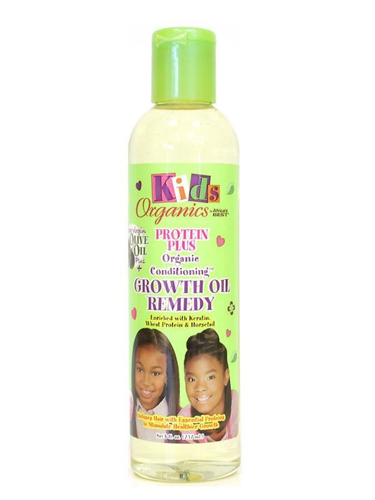 Africa's Best Organic Kids Protein Plus Growth Oil Remedy 8oz