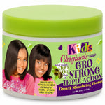 Jar of Kids Originals Gro Strong growth stimulating therapy with two children on the label.