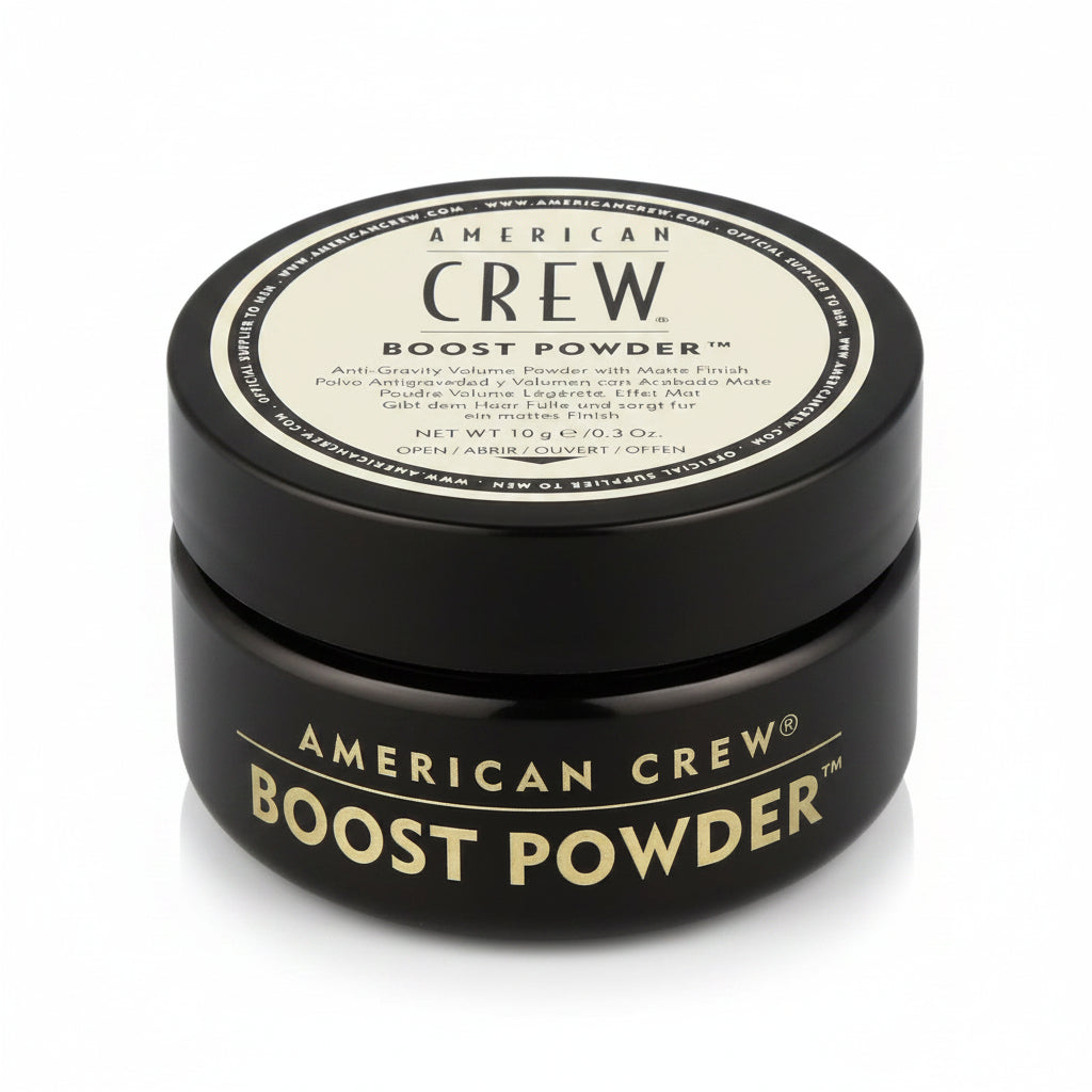 American Crew Boost Powder container on a white background