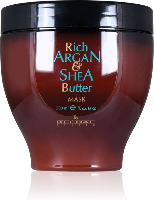 Hair mask with Argan Oil and Shea Butter for dry hair