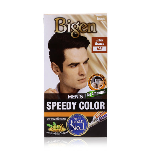 Bigen Mens Hair Color Dark Brown 103