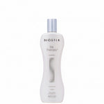 BioSilk Silk Therapy shampoo bottle on a white background