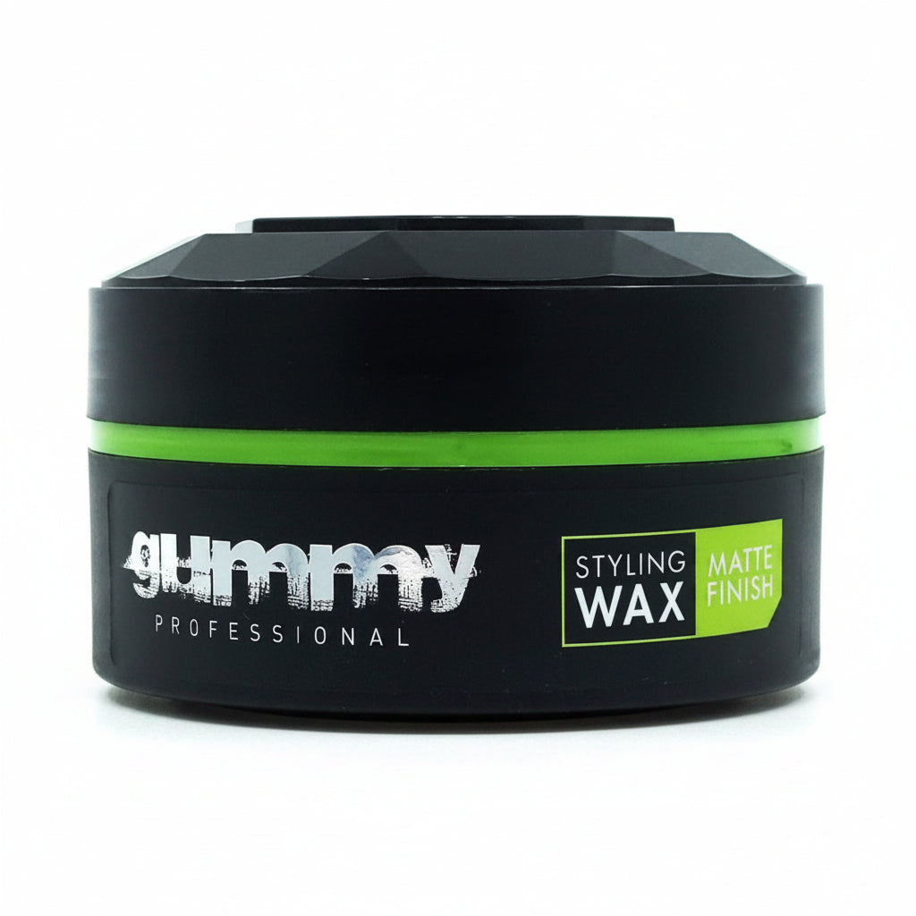 Gummy Matte Finish Gel Wax 150ml for strong hold and natural matte hairstyle