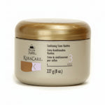 Keracare Conditioning Creme Hairdress jar with gold lid on a white background