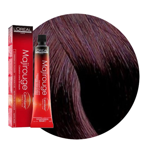 L'Oréal Professional Majirouge Haarkleur (5.20) Licht Extra Bourgondië Bruin 50ml