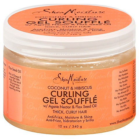 Shea Moisture Kokos Krulgel Souffle 340g