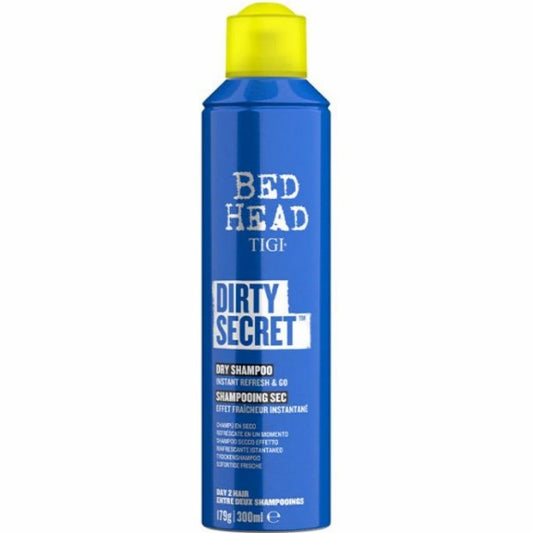 TIGI Bed Head Dirty Secret Dry Shampoo 300ml, oil-absorbing dry shampoo for fresh hair